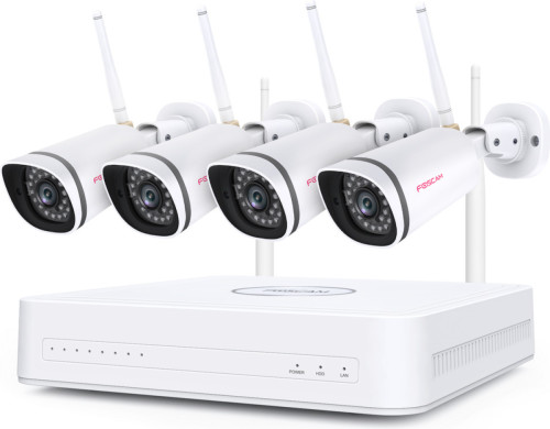 Foscam FN7108W-B4-1T, 2MP Full HD WiFi beveiligingsset