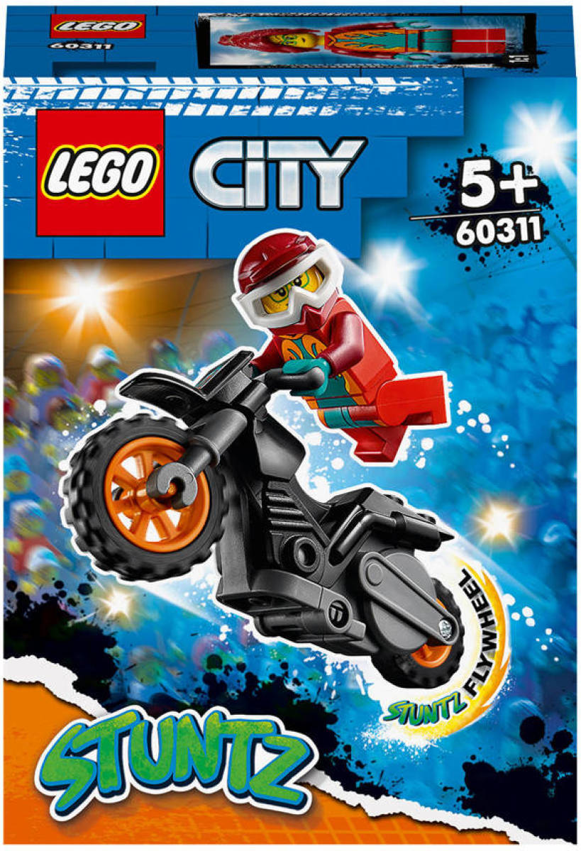 LEGO City Vuur stuntmotor 60311