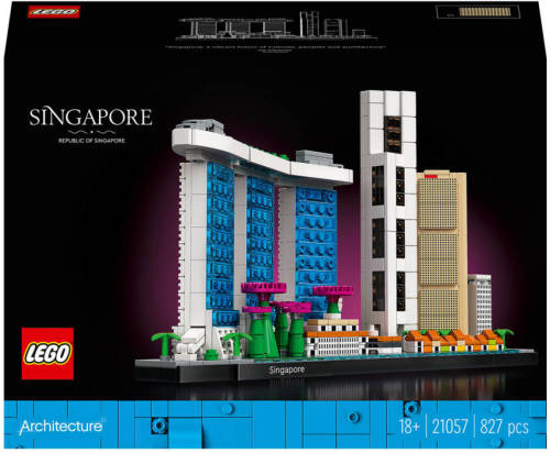 LEGO Architecture Skyline Verzamelmodel van Singapore 21057