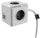 Allocacoc Powercube Extended Duo Usb - 3m Kabel