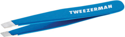 Tweezerman Mini Slant Bahama Blue pincet