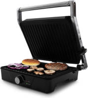 Tomado Tgc4001s - Grote Contactgrill - Zwart - 2000 Watt