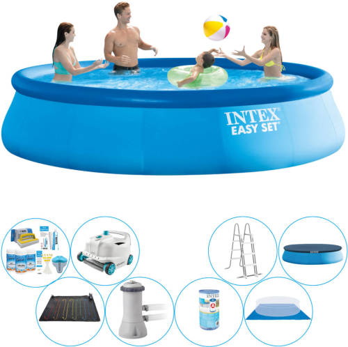 Intex Easy Set Rond 457x107 Cm - Zwembad Combi Deal