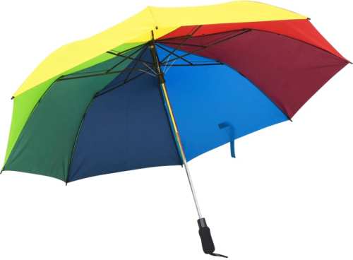 VidaXL Paraplu automatisch inklapbaar 124 cm meerkleurig