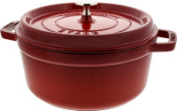 Staub Ronde Stoof-/Braadpan 24 cm Kers