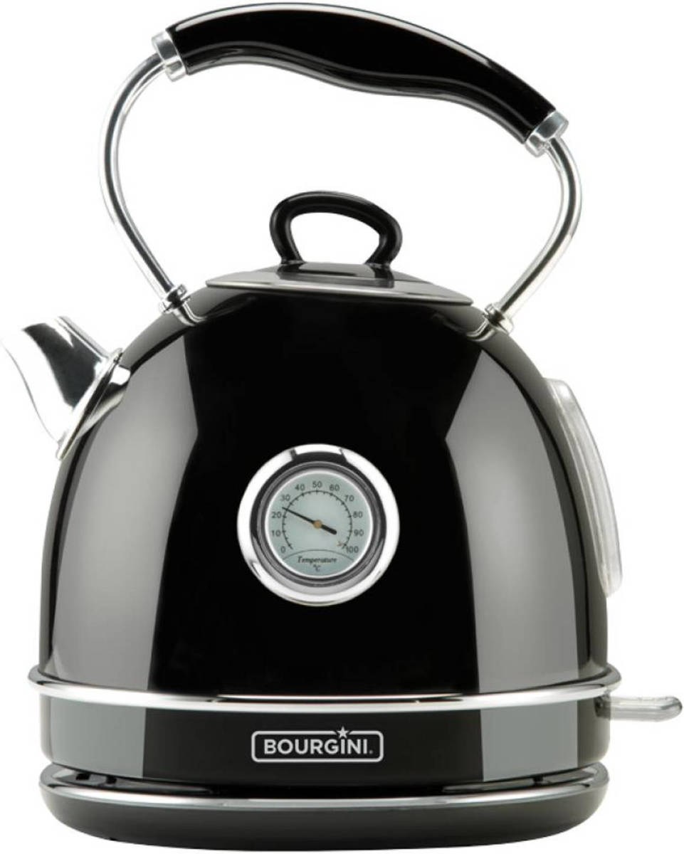 Bourgini Waterkoker Nostalgic Thermo - Zwart