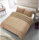 Hotel Home Devon - Taupe 2-persoons (200 x 200/220 cm + 2 kussenslopen) Dekbedovertrek