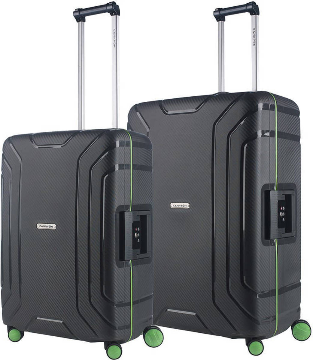 CarryOn trolleyset Steward - set van 2 grijs