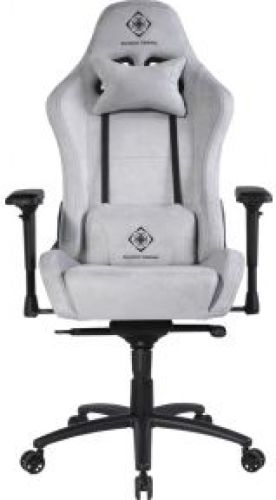 Deltaco Gaming DC440L Gaming Chair, Suede material - Light Grey