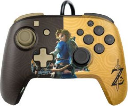 PDP Faceoff Deluxe+ Audio Wired Controller - Zelda (Nintendo Switch/Switch OLED)