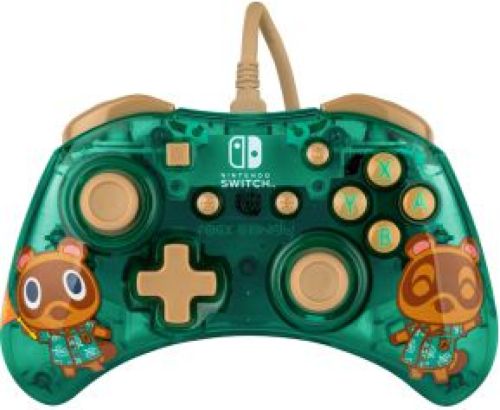 PDP Rock Candy Wired Controller - Animal Crossing (Nintendo Switch/Switch OLED)