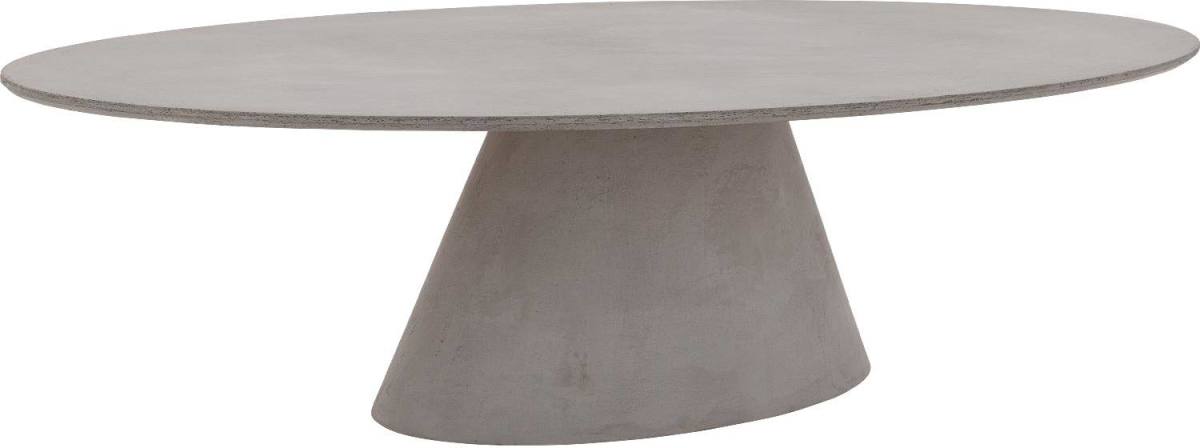 Goossens Eettafel Stone, Ovaal 280 x 120 cm