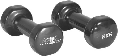 Christopeit dumbbells - 2 x 2 kg