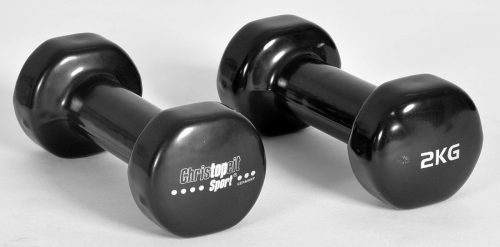 Christopeit dumbbells - 2 x 2 kg