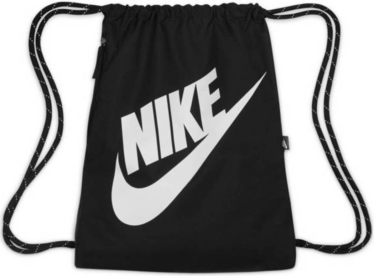 Nike sporttas 13L zwart/wit