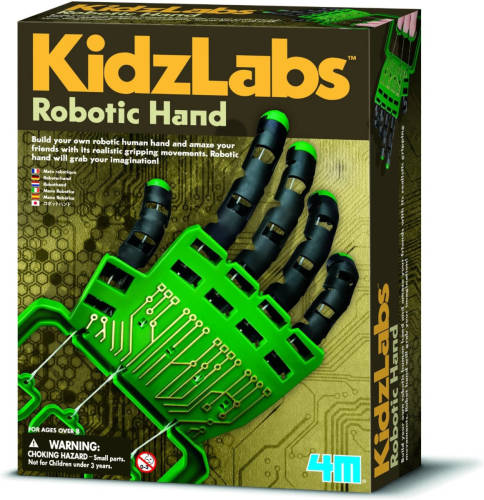 4M Kidzlabs: Maak Je Robot Hand