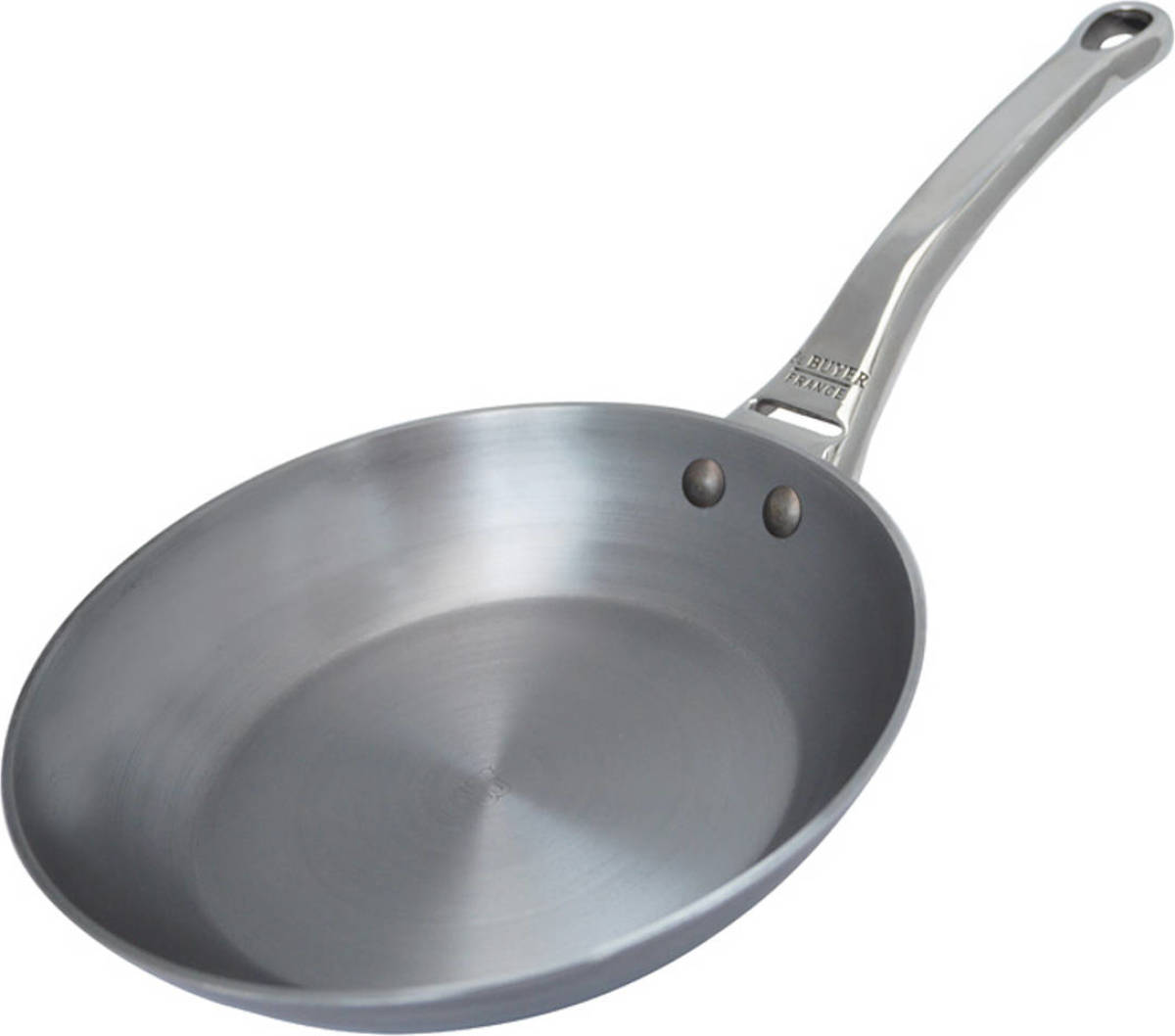 De Buyer Mineral B Koekenpan Met Rvs Greep - ø 28 Cm