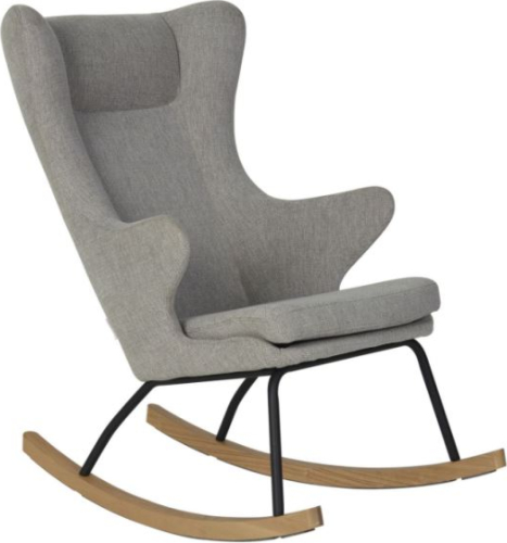Schommelstoel Quax Rocking Chair de Luxe Sand Grey