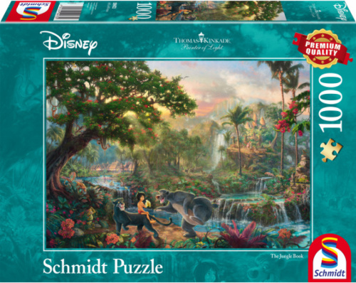 999 Games legpuzzel The Jungle Book Disney karton 1000 stukjes