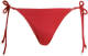 Seafolly strik bikinibroekje met ribstructuur rood