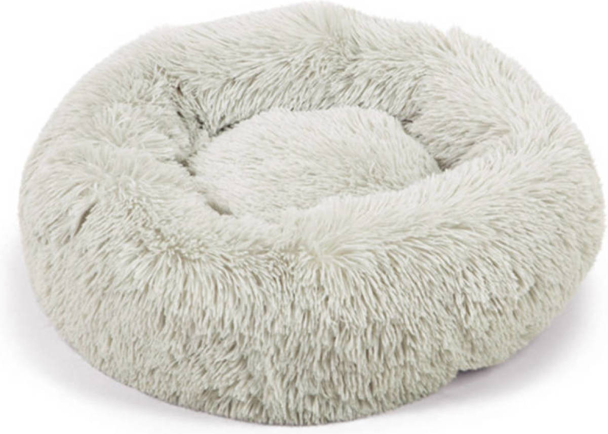 Beeztees pluche ligmand Yali lichtgrijs 50 cm