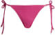 Seafolly strik bikinibroekje met ribstructuur roze