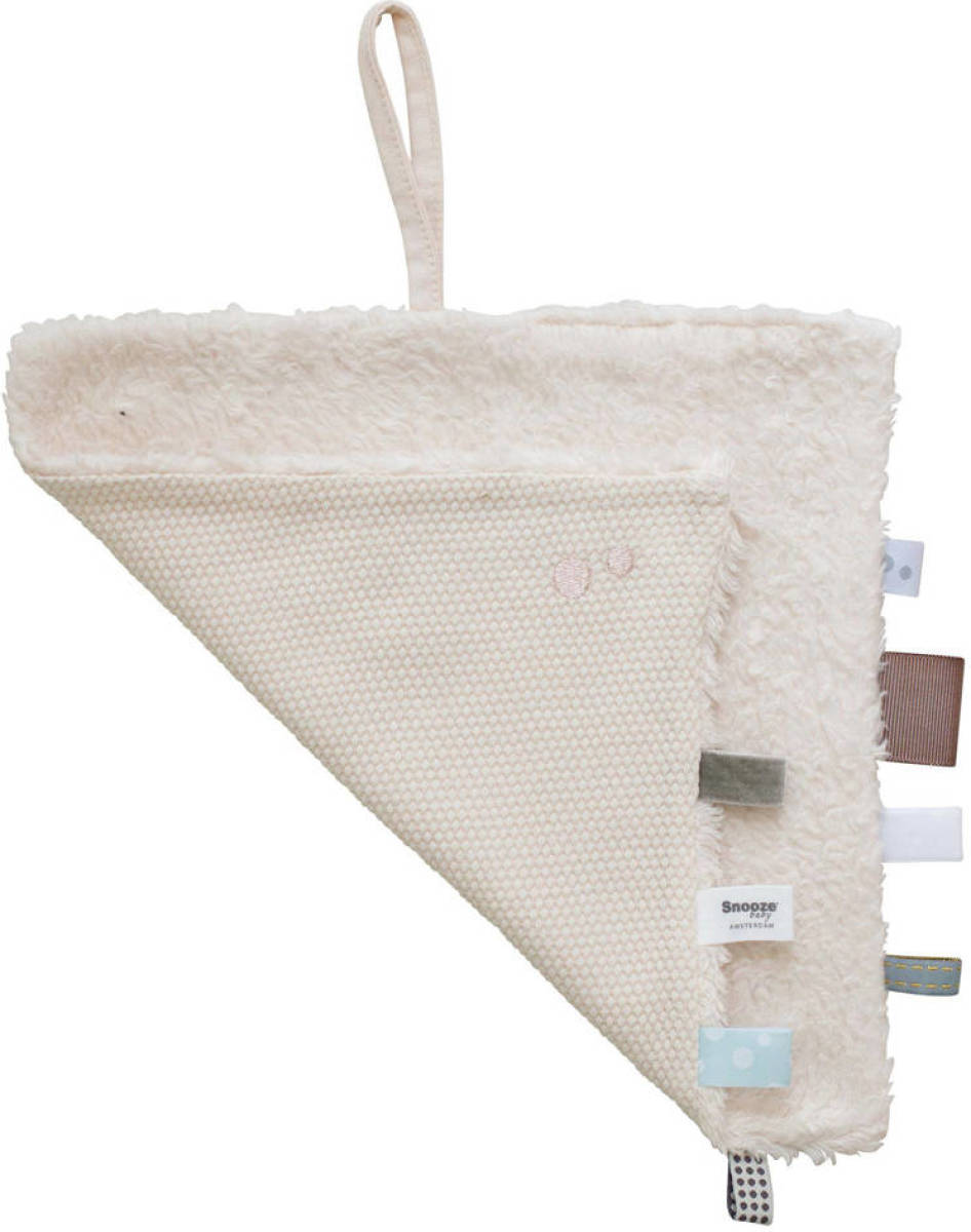 Snoozebaby knuffeldoekje Sweet Dreaming Peach Blush knuffeldoekje