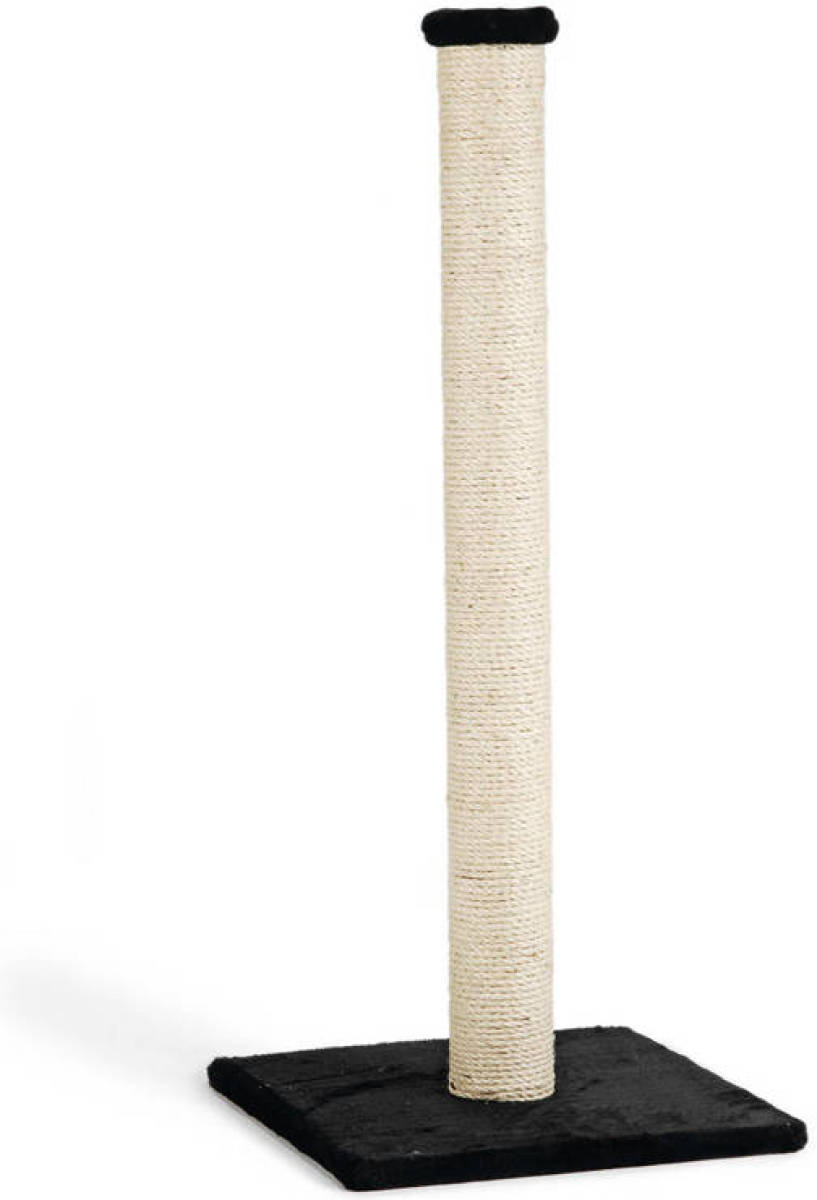 Beeztees Gina - Krabpaal - Zwart - XL - 40x40x90cm