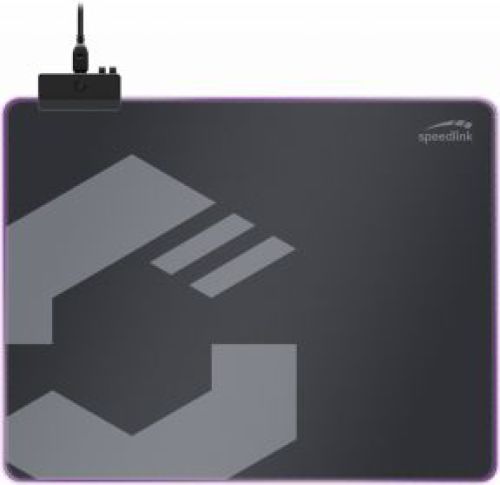 Speedlink LEVAS LED Soft Gaming Mousepad - Size M - Black
