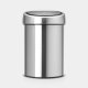 Brabantia Touch Bin prullenbak - 3 L - Matt Steel Fingerprint Proof