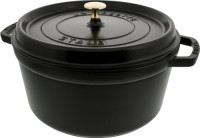 Staub Ronde Stoof-/Braadpan 28 cm Zwart