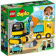 LEGO Duplo Construction Truck & Graafmachine Met Rupsbanden 10931