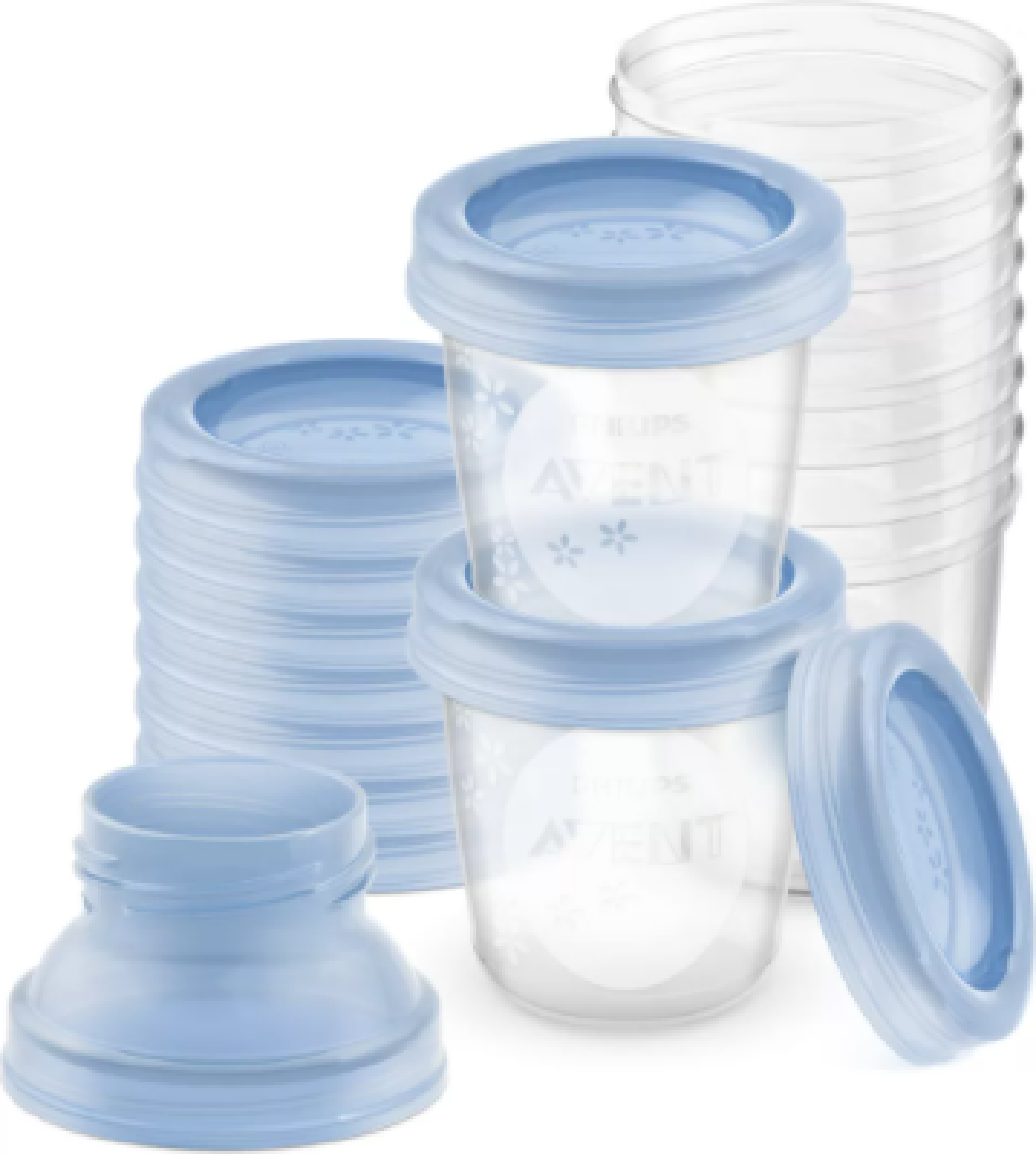 Bewaarbekers Moedermelk Avent 180ml 10st