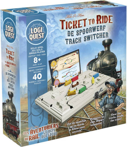 Asmodee Spel Logiquest Ticket To Ride - De Spoorwerf
