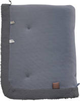 Snoozebaby boxkleed/speelkleed Cheerful Playing 75x95 cm Storm Grey