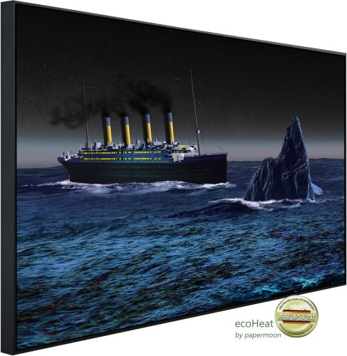 Papermoon Infraroodverwarming Titanic mit Eisberg