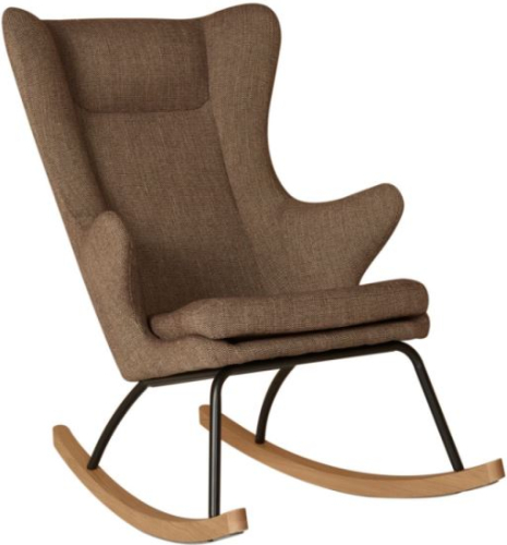 Schommelstoel Quax Rocking Chair de Luxe Latte