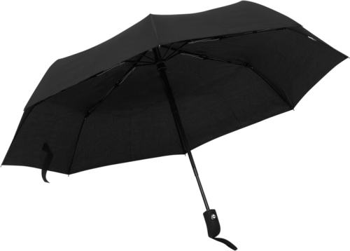 VidaXL Paraplu automatisch inklapbaar 95 cm zwart