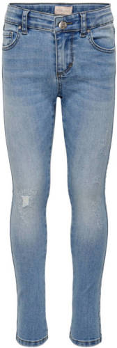 KIDS Only GIRL high waist skinny fit jeans KONRACHEL light medium blue denim