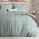 DreamHouse Bedding Leo - Blauw - Flanel 2-persoons (200 x 200/220 cm + 2 kussenslopen) Dekbedovertrek