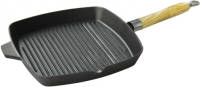 KINGHOFF Grillpan Kh-1108 - Ø26 Cm - Gietijzeren - Alle Warmtebronnen