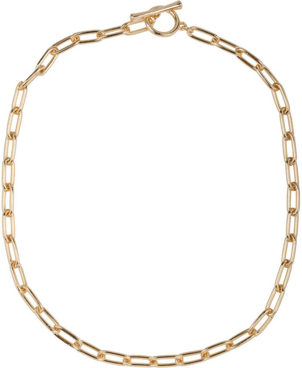 Club Manhattan met goud vergulde ketting T Bar