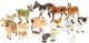 Johntoy Animal World boerderijdieren 20 stuks
