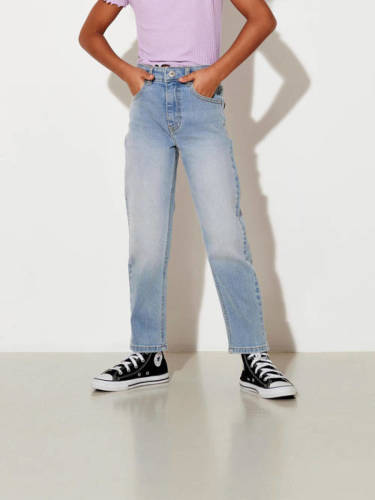 KIDS Only GIRL mom jeans KONCALLA light denim