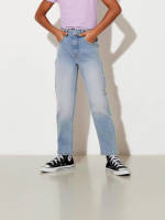 KIDS Only GIRL mom jeans KONCALLA light denim