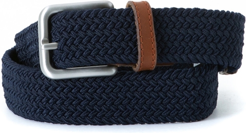 Jack & Jones gevlochten riem JACSPRING donkerblauw