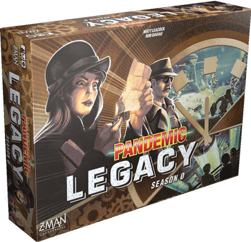 Z-Man Games Bordspel Pandemic Legacy Seizoen 0 Bruin (En)