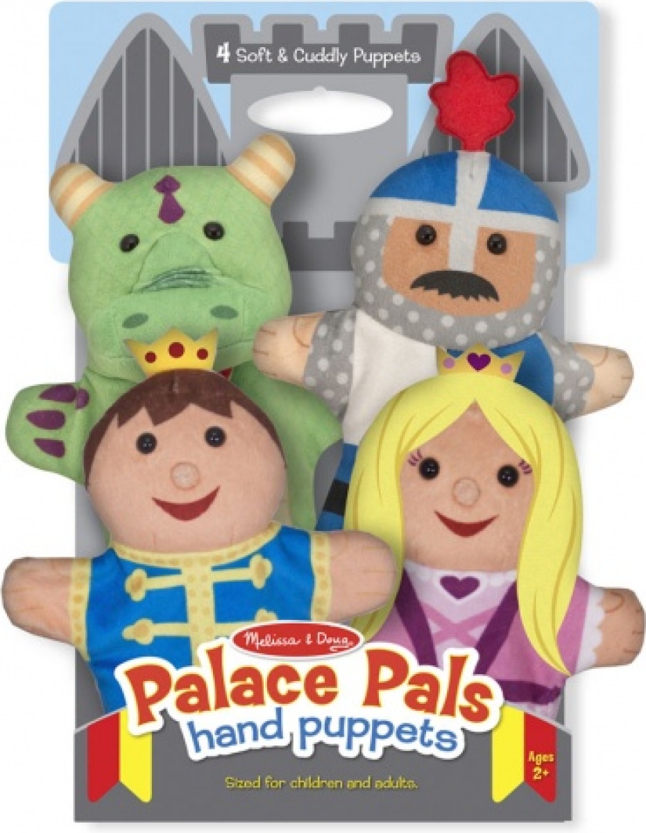 Melissa & Doug handpoppen palace pals 4 poppen