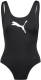 Puma sportbadpak met logo zwart