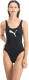 Puma sportbadpak met logo zwart
